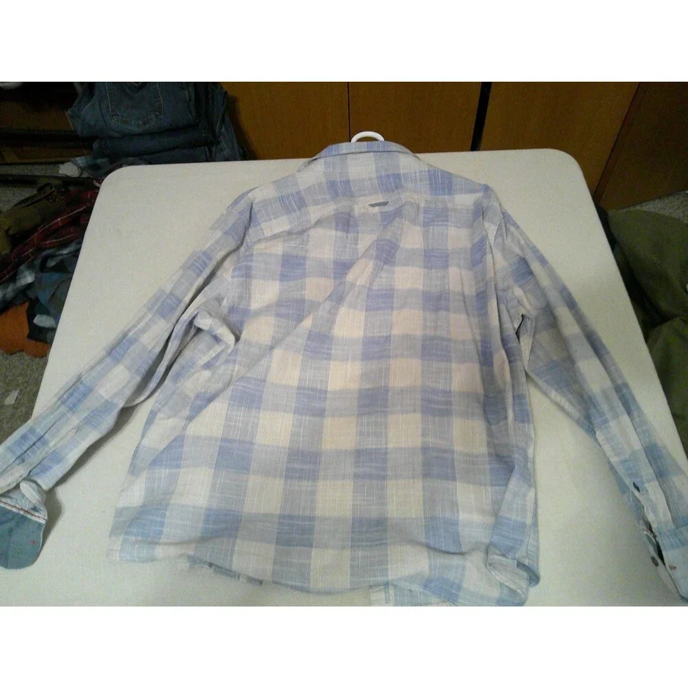 Flag and Anthem Button Up shirt Men’s Size xl - Picture 5 of 5